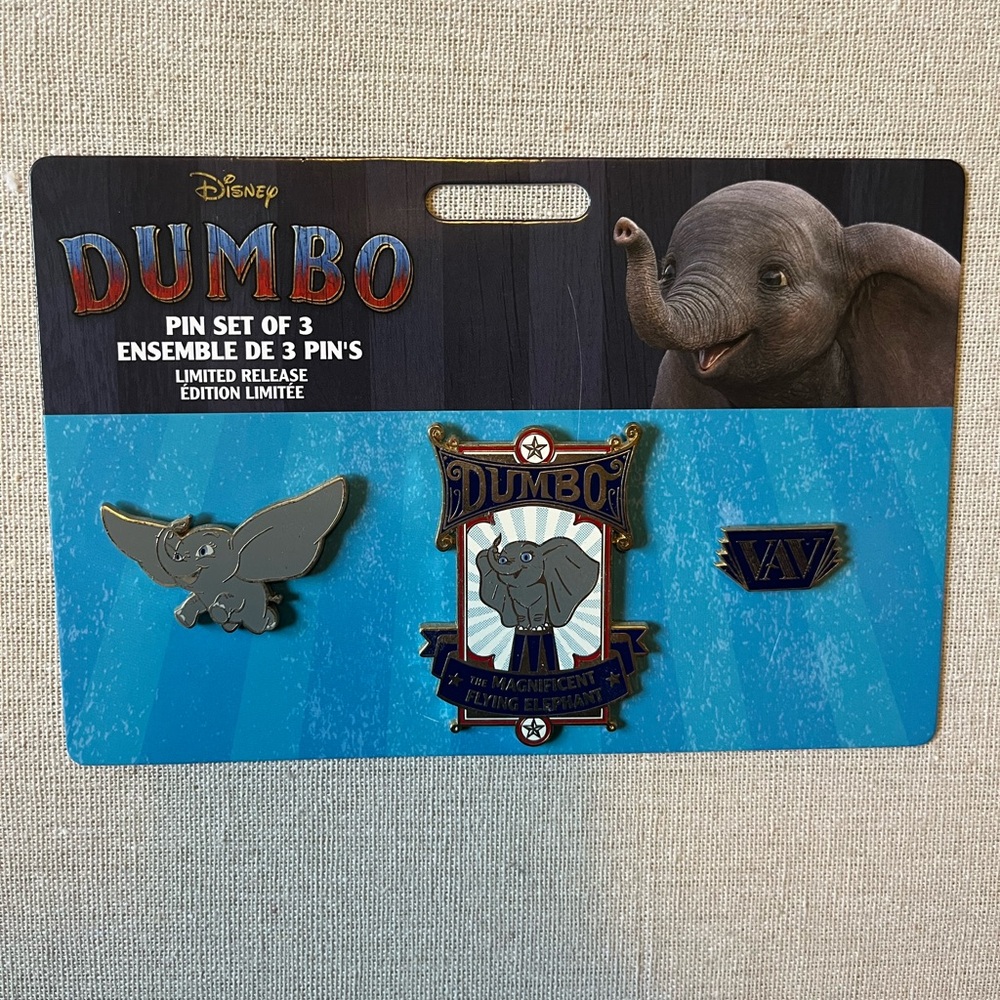 Disney Dumbo Pin Set